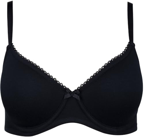 Nur Die Traumweich Bügel-BH besonders weiche Modal-Faser gepaddete Cups für einen natürlichen Push-Up-Effekt zarte Spitze Damen