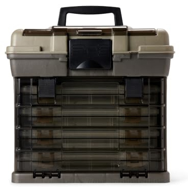 Plano 137401 von Rack System 3700 Angelbox, mehrfarbig, 40,6 x 30,5 x 43,8 cm, 2,7 kg, Graphit/Sandstein