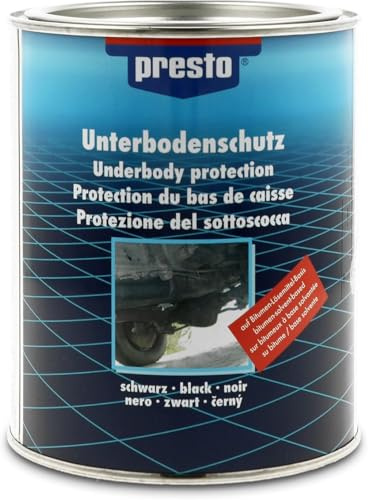 presto 603253 Unterbodenschutz Bitumen schwarz 1,3 kg
