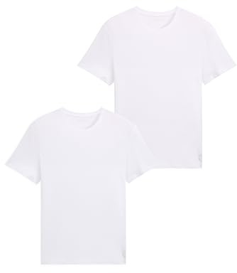 Tom Tailor Herren Doppelpack Crewneck T-Shirt