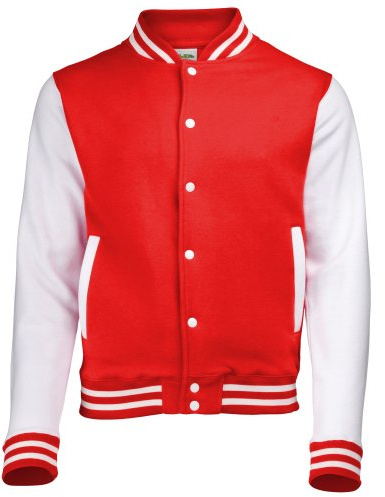 Just Hoods by AWDis Herren Jacke Varsity Jacket
