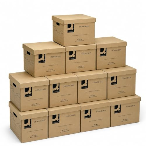 Q-Connect KF21665 Archivbox 335 x 400 x 250 mm