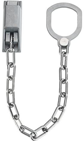 Maximex Türgriff-Kette abschließbar, kein Anbohren notwendig, optimaler Schutz für Haushund Eingangstüren, einfachste Anwendung, auch für Metallkunde Glastüren geeignet