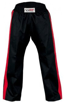 DanRho Kampfsporthose Freestyle 9 oz Unzen für Damen und Herren aus 100% Baumwolle, Größe 180 cm