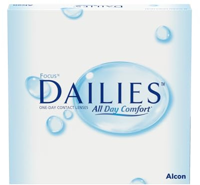 Focus Dailies All Day Comfort Tageslinsen weich | 90 Stück | BC 8.6 mm | DIA 13.8 mm | -03.75 Dioptrien
