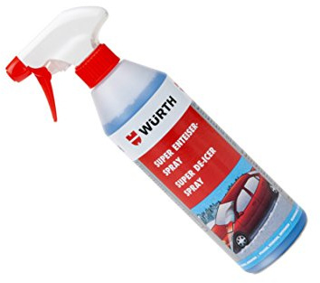 Würth Super Enteiser Spray 500 ml Scheibenenteiser Biologisch Abbaubar