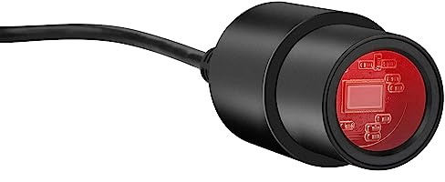 Bresser USB Mikroskop MikrOkular Teleskop Kamera Full HD Auflösung, mit integriertem UV/IR Sperrfilter und verschiedenen Adaptern für Mikroskope und Teleskope, Schwarz