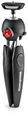 Manfrotto MTPIXIEVO-BK Pixi Evo Mini-Stativ (2 Segment) schwarz