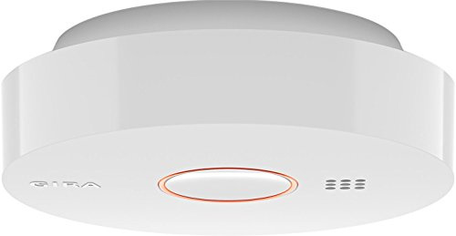 3 Stück Gira 114502 Rauchmelder Basic Q Label, Reinweiß