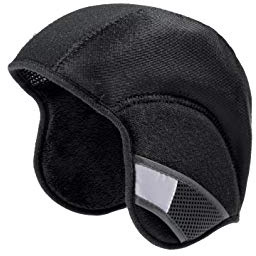 ALPINA Winter Cap Kids - Atmungsaktive, Microfaser Fleece Unterziehmützepassend für XIMO, XIMO Flash & XIMO LE Für Kinder, Black, M
