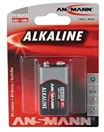 Ansmann RED 1515-0000 9V Block Alkaline Batterie 1er Pack