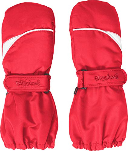 Playshoes Fäustling Unisex Kinder, Rot ,3 (ca. 4-6 Jahre)