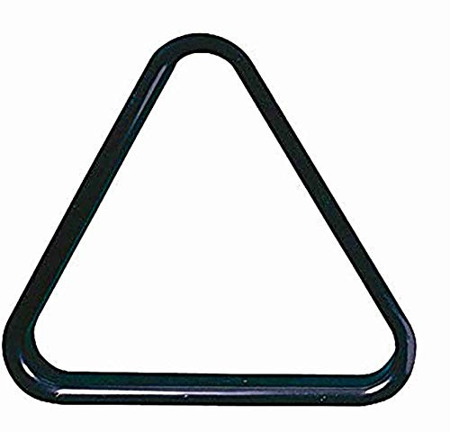 John West Pool Billard Triangel für 57 mm Billardkugeln – Klassisches Billard Dreieck für Poolbillard, Kugelaufsteller für Hobbyraum, Verein & Gastronomie