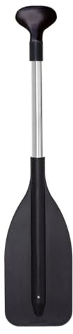 Oceansouth Teleskop-Paddel 2-Teilig, Aluminium-Schaft, Verstellbar 750–1200 mm – Leicht & Robustes Paddel für Schlauchboote, Kajaks & Kanus
