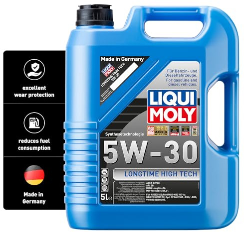 LIQUI MOLY Longtime High Tech 5W-30 | 5 L | Synthesetechnologie Motoröl | Art.-Nr.: 1137