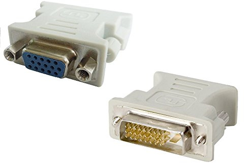 REY Adapter DVI-D männlich 24+1 auf VGA weiblich 15 stifte, stecker konverter