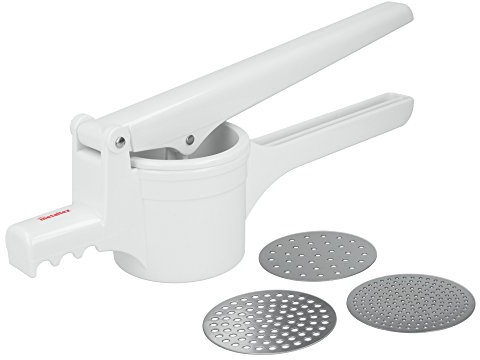 Metaltex Pressy Kartoffel- und Spätzlepresse, Weiß