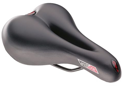 Point Fahrradsattel, Tourensattel, Trekkingsattel, Damen und Herren Sportsattel Endzone Gelsattel