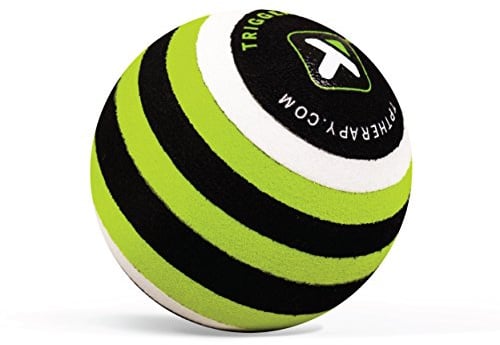 TRIGGERPOINT MB1 Massageball, Gezielte Muskelentspannung, Tragbare Selbstmassage, Muskel- und Bindegewebsmassage Massage, Grün, 2.6''/5cm
