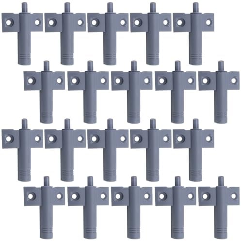 Schranktür Dämpfer,20 pcs Möbel Dämpfer,Dämpfer Puffer,Softclose | Dämpfer,Türdämpfer,Soft-Close Türdämpfer Dämpfer,Stoßdämpfer für Schranktüren,für Büro/Schränke/Schubladen und Türen