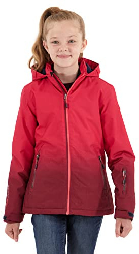 Killtec Mädchen Lynge Grls Jckt Funktionsjacke Mit Kapuze Und Schneefang, Rosa, 152 EU