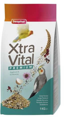 Beaphar - XtraVital Großsittich - All-in-One Premium Nahrung Für Großsittiche - 1 kg