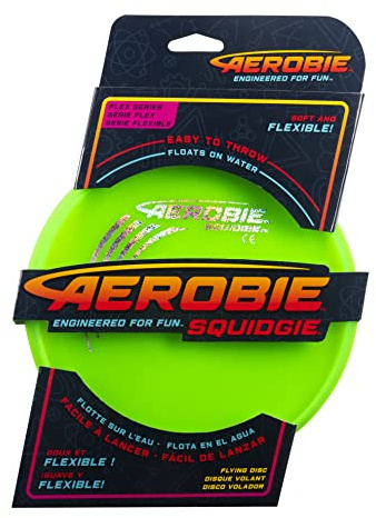 Aerobie Squidgie Disc, weiches Frisbee mit Durchmesser 20cm, farblich Sortiert