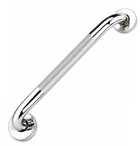 supregear Haltegriff Bad für senioren, 304 Edelstahl Rutschfester Badezimmergriff Sicherheitsgriff Behinderte Innen-/Außenhilfsgriff zum Küche Schlafzimmer Badewanne, Dusche und Schritte, 30 cm