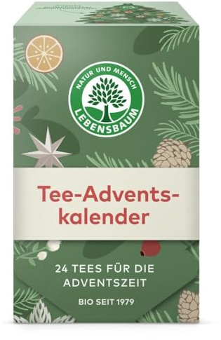 Lebensbaum Tee-Adventskalender 2024, 24 Teebeutel, 42,5g (1)