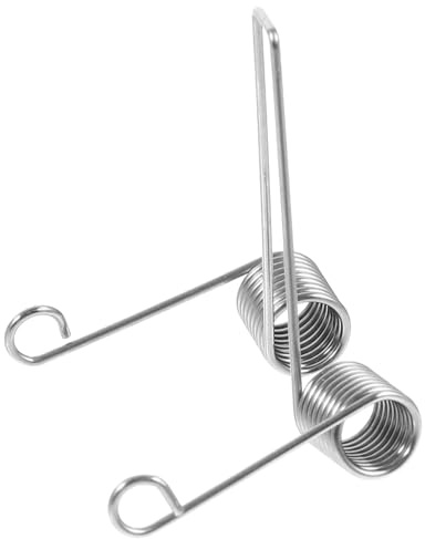 Posaunenfeder aus Stahldraht für Wasserklappe, Silber | Ersatzteil für Euphonium und Posaune, Leichte Montage, für Wartung und Übung, Metallfeder