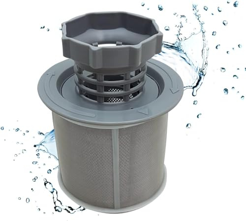 LICHTBLAU Mikrofilter 427903 Sieb Farbe Grau für Geschirrspülmaschine I Ersatzteil aus Kunststoff für Geschirrspüler Hersteller Nr. 00427903, 10002494, 00492046, 00418404, 00175712, 00170740
