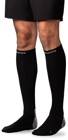 Snocks Kompression Socken - Verbesserte Performance - Kompressionsstrümpfe Damen Herren - Idealer Begleiter beim Laufen, Radfahren oder Flugreisen