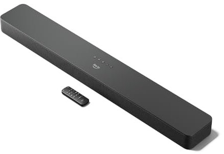 Amazon Fire TV-Soundbar Plus | 3.1-Kanal-Sound, All-in-one-Design, Dolby Atmos, DTS:X, auch ideal für Dialoge geeignet