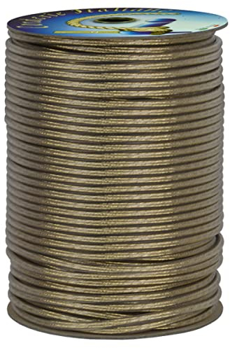 Corderie Italiane 002044499 Wäscheleine, Stahl, Messing, 4 mm, 100 m, Messing