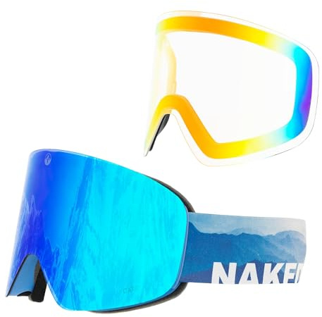 NAKED Optics Skibrille Männer, Ski Brille Frauen