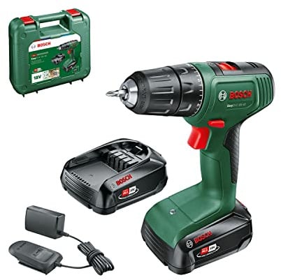 Bosch Akkuschrauber EasyDrill 18V-40 (2 Akku 2,0 Ah, 18 Volt System, im Koffer)