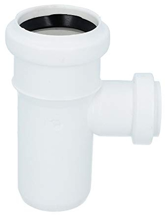 T-Stück Kunststoff HT-Rohr Installation Abwasser 50/32 mm Weiß Abzweig NEU (90°)