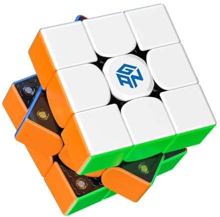 GAN 356M Zauberwürfel Magnetisch 3x3, Speed Cube Original mit IPG & GES+ | Speedcube Magnetic mit Magnet, Ideales Knobelspiel für Erwachsene und Kinder, Fidget-Spielzeuge, Geschenk