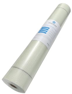 Handelskönig Armierungsgewebe 165 g/m² 100 cm x 50 m = 50 m² Fassade 4x4 Putzgewebe Glasfasergewebe Glasfaser Putz WDVS VWS