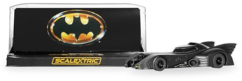 Scalextric, C4492, 1989 Batmobil, Slot, Cars-Street & Rally, Schwarz