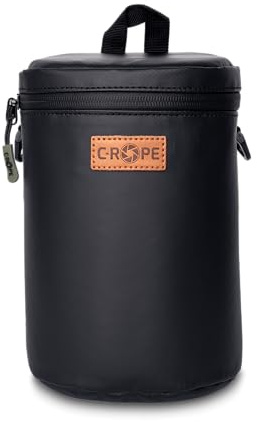 C-Rope wasserfeste Objektivtasche mit wasserdichtem Reißverschluss - Schutzbeutel für Kamera Objektive - Premium Objektivbeutel - L
