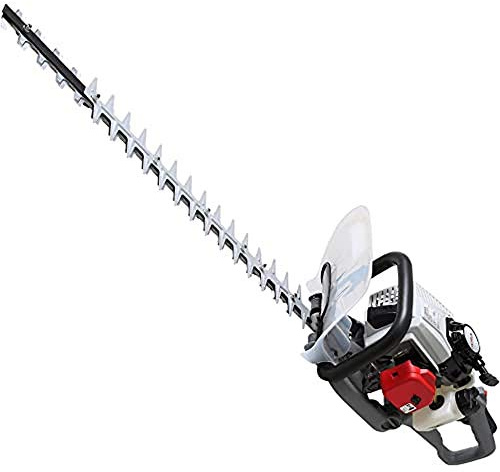 IKRA Benzin Heckenschere IPHT 2660 Schnittlänge 60cm Schnittstärke 27mm 180° Drehgriff