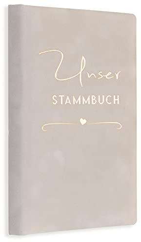 Stammbuch Rina Grau Gold Familienstammbuch Standesamt Hochzeit