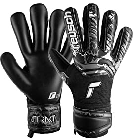 Reusch Torwarthandschuhe Herren Erwachsene | langlebiger Grip & maximale Haltbarkeit | atmungsaktiv | für Training & Spiel |Kunstrasen, Naturrasen & Hartplatz |Größe 8-11 |Attrakt Infinity