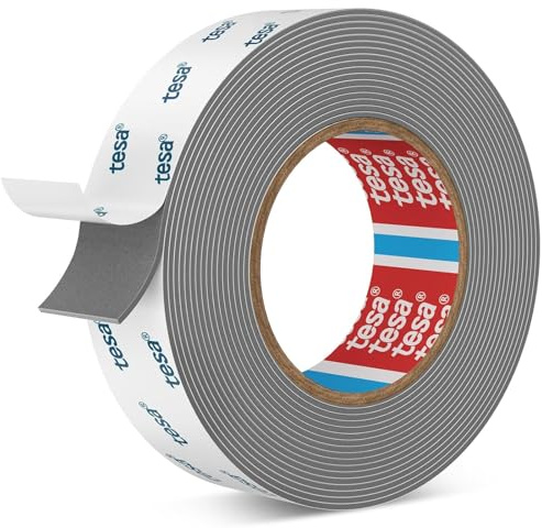 Emitever Doppelseitiges Klebeband Extra Stark 20mm x 5,5m - 68211 Montageband für Wand, LED, Auto & Möbel | Hochleistungs-Haftkraft (17-28N/cm) | Rückstandsfrei Entfernbar