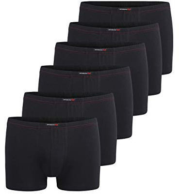 Götzburg Boxershorts Herren 6er Pack Unterhosen, Männer Unterwäsche aus hochwertiger Baumwolle
