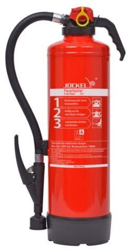 Jockel W6JX 21 - Wasser-Feuerlöscher, 6L, EN3, 21A = 6LE