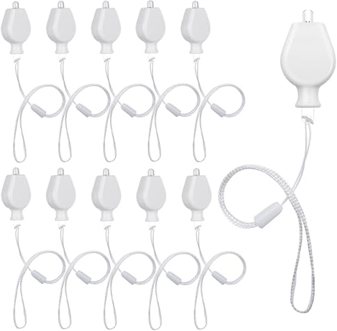 Auting LED Ballonlichter, 10 x Led Lampions Licht Warmweiß, Led ballon, led Papierlampe Lichterkette mit Batterie für Party Lichter Dekoration, Weihnachten Deko, Hochzeit, Halloween Deko