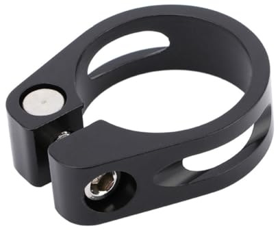 HOUSON Fahrrad Sattelkloben, Fahrradsitz Adapter Sattelstützenklemme Aluminium Legierung Sattelklemme Fahrradsattel Befestigung für MTB und Rennrad 34.9mm
