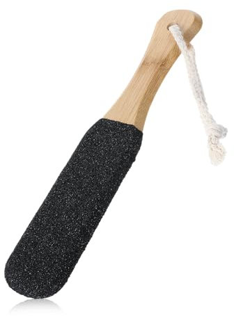 Oruola Fußfeile Hornhaut,Hornhaut Feile Holz für Verhärtete oder Trockene Haut,Hornhautentferner Holz,Fussraspel aus Bambus und Siliziumkarbid,Hornhautraspel Fuß für die Fuß und Zehenpflege